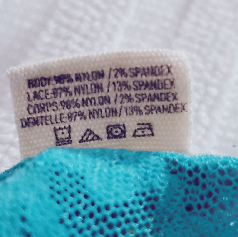 AERIE Low Rise Cheeky Lace Panty In Mint Blue - Picture 3 of 9